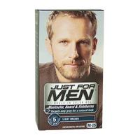 Brush-In Color Gel Mustache-Beard & Sideburns Light Brown # M-25 1 Application Mustache-Beard & Sideburns Color