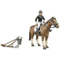 bruder riding set with figure and horse 62505 figures