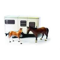 Britains 1:16 Horse Trailer With Horse & Foal