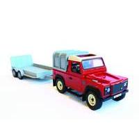 Britains 1:16 Land Rover and General Purpose Trailer Set