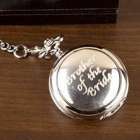 Brother Of The Bride Pocket Watch