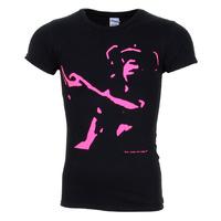 Brian Travers Black Monkey T-Shirt - Pink