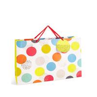 Bright Oversized Spot Print Extra Large Gift Bag