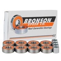 bronson speed co g2 skateboard bearings pack of 8