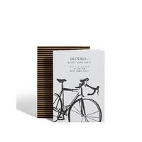 Brother Bicycle Birthday Card