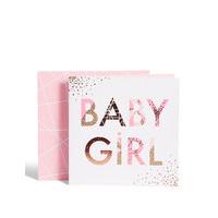 Bright New Baby Girl Card
