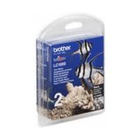 Brother LC-1000BK Twin Pac