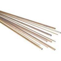 Brass Tube Rail (Ø x L) 5 mm x 500 mm Inside diameter: 3 mm