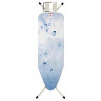 Brabantia Ice Water Ironing Board with Steel Iron Rest 124x38cm