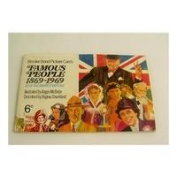 Brooke Bond Picture Cards - Famous People 1869 - 1969