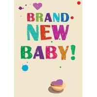 Brand New | New Baby Card | Scribbler Cards