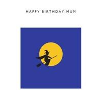 Broomstick Flight | Birthday Card