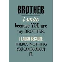 Brother There\'s Noting You Can Do | General Card | BB1172