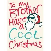 Brother Cool Christmas |Christmas Card | LL1128