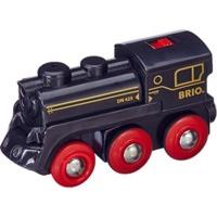 brio black locomotive with 4 wheel traction 33247