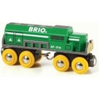brio big green locomotive 33693