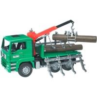 bruder man timber truck with loading crane 02769