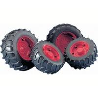 bruder twin tires with rims 02013