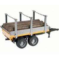 bruder timber trailer with 3 trunks 02213