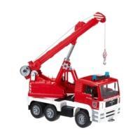 bruder man fire engine crane truck 02770