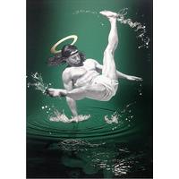 Breakdancing Jesus on Water By Cosmo Sarson