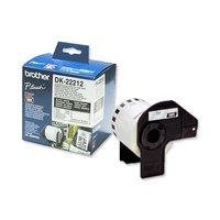 Brother P-touch DK-22212 (62mm x 15.2m) Continuous White Film Tape