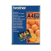 brother bp61gla innobella a4 premium glossy photo paper 20 sheets