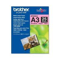 Brother BP60MA3 Premium Matt A3 Photo Paper (25 Sheets)