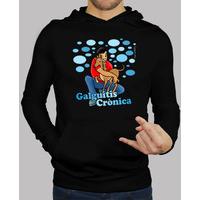 brown sweatshirt greyhound - galguitis chronic