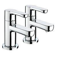 Bristan Nero Bath Taps Chrome