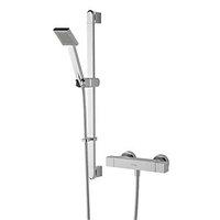 Bristan Quadrato Thermostatic Mixer Shower Chrome