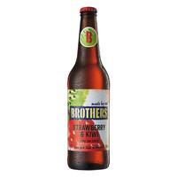 Brothers Strawberry & Kiwi Cider 12x 500ml