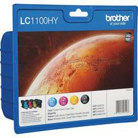 Brother Ink Cartridges Combo Pack LC1100HYBK+LC1100HYM+LC1100HYM+L...