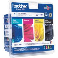 Brother Ink Cartridges Combo Pack LC1100BK+LC1100C+ LC1100M+LC1100...