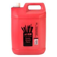 brian clegg ready mix paint 5 litre red