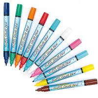 brilliant glass paint pens 5 per pack colour pack b