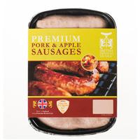 British Premium Sausages 6 Pack Pork & Apple Sausages