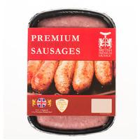 British Premium Sausages 6 Pack Beef