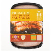 British Premium Sausages 6 Pack Pork Sausages
