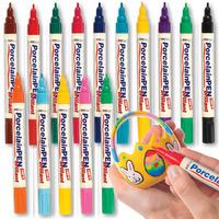 Brilliant Porcelain Paint Pens Bulk Pack (Pack of 15)