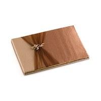 bronze elegance traditional guest book