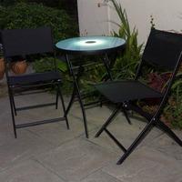 Brundle Illuminated Bistro Set