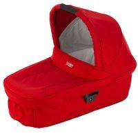 britax hard carrycot flame red new