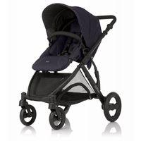 britax b dual 4 pushchair black thunder