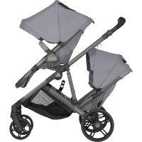 britax b ready double pushchair steel grey new