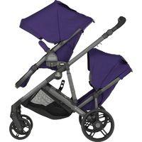 britax b ready double pushchair mineral purple new