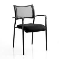 Brunswick Mesh Chair Brunswick Mesh Chair Black With Arms