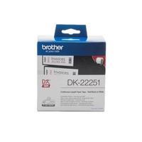 Brother DK-22251 62mm x 15.24m Continuous Paper Labelling Tape