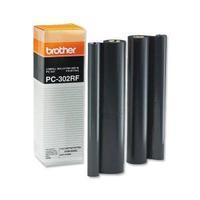 Brother PC302RF Thermal Fax Ribbon Yield 470 Pages Black Pack of 2