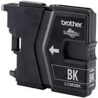 brother lc985bk black yield 300 pages inkjet cartridge lc985bk